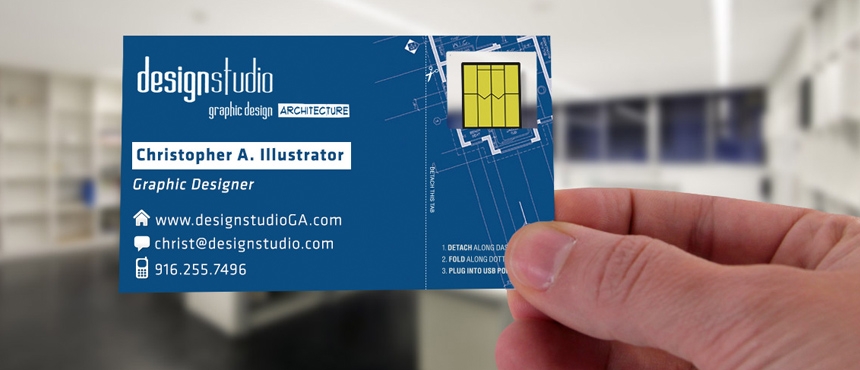 Smart Business Card | CustomUSB Print Solution