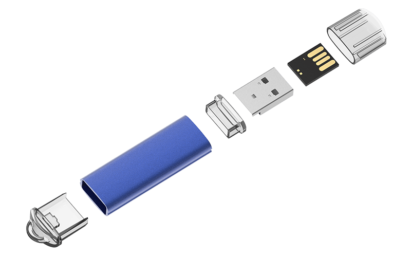 Koval XL USB Flash Drive | Exploded Diagram