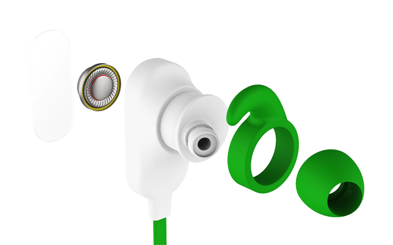 Crystal Bluetooth Earbuds Exploded Diagram